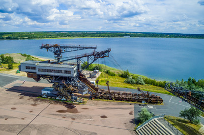 Symbolbild: Bagger in Ferropolis Symbolbild: Bagger in Ferropolis